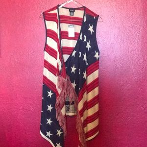 NWT USA cardigan